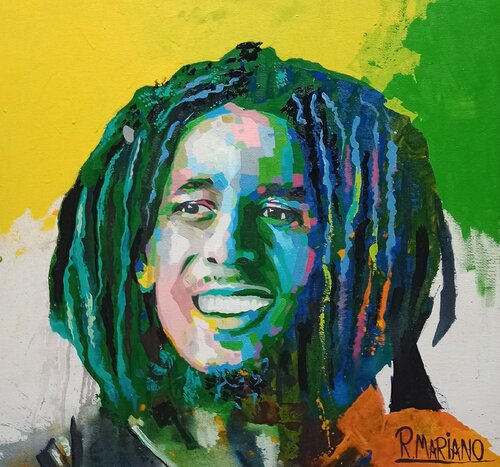 Bob Marley by RODRIGO BARBOSA, Painting for Sale on Select