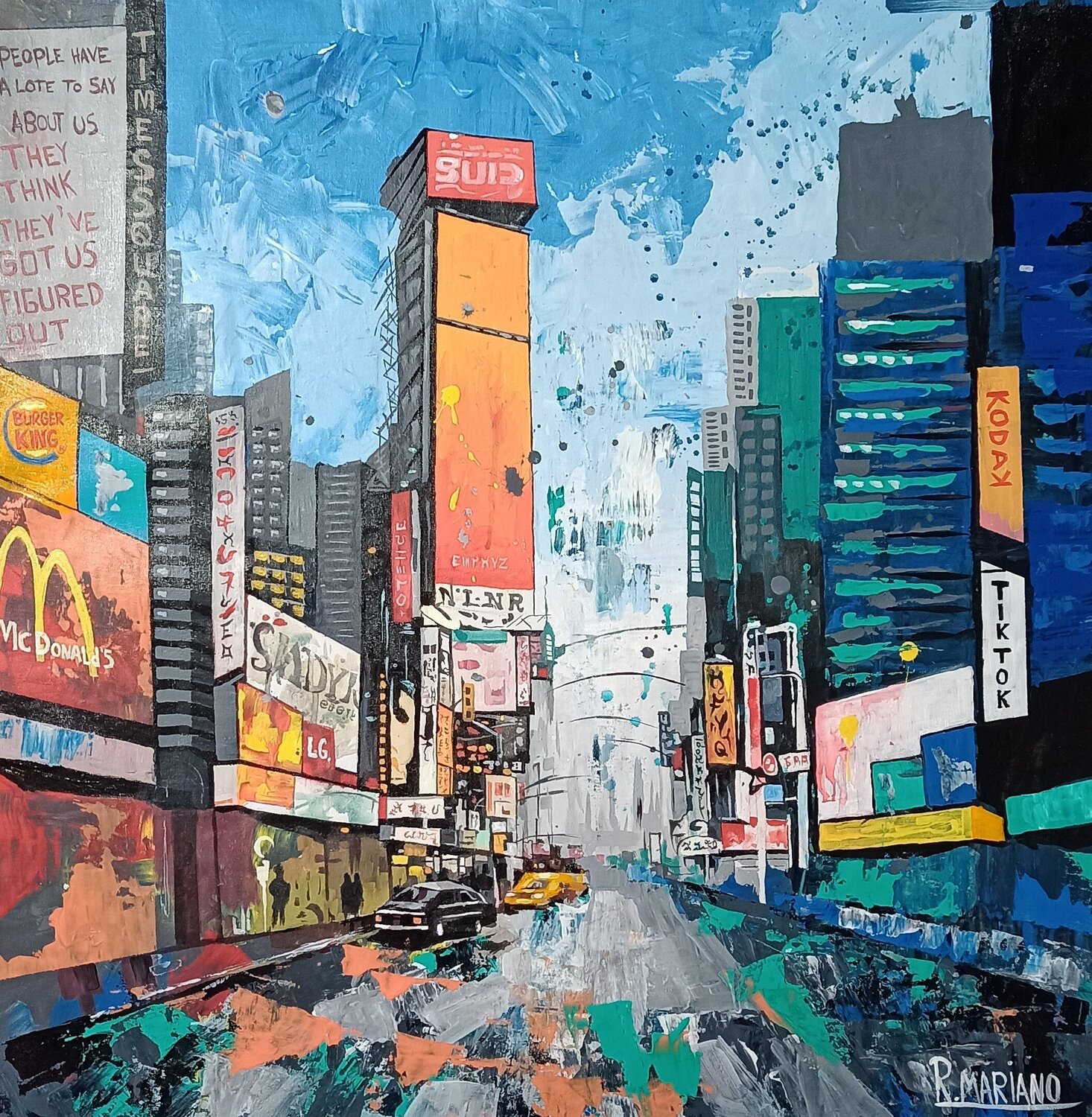 New York Ny RODRIGO BARBOSA Original painting for sale
