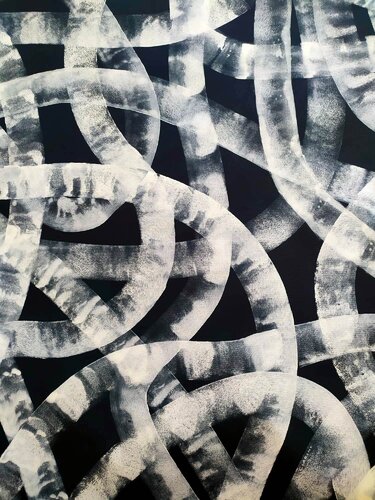 LA RAGIONE "Venti di guerra" polittico by Susanna Clarino, Painting for Sale on Select