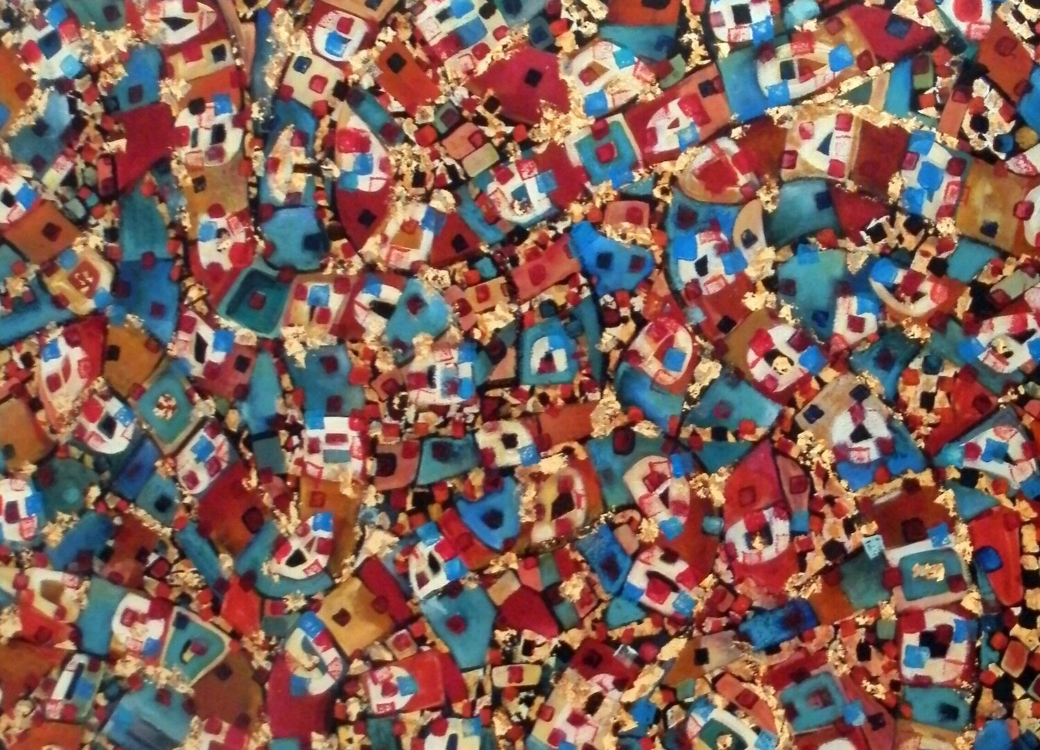 Mosaico Susanna Clarino Original painting for sale