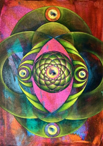 The Core of The Heart by Mattie Rasmussen, Painting for Sale on Select
