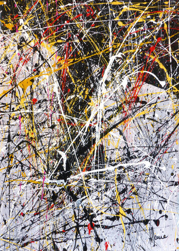 Création abstraite A112 by Jean-Jacques Marie, Painting for Sale on Select
