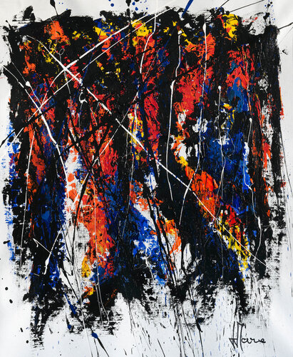 Création abstraite L102 by Jean-Jacques Marie, Painting for Sale on Select