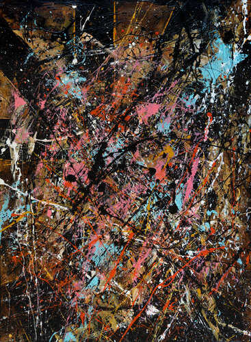 Création abstraite A006 by Jean-Jacques Marie, Painting for Sale on Select