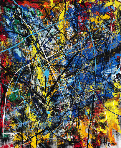 Élan intérieur L075 by Jean-Jacques Marie, Painting for Sale on Select