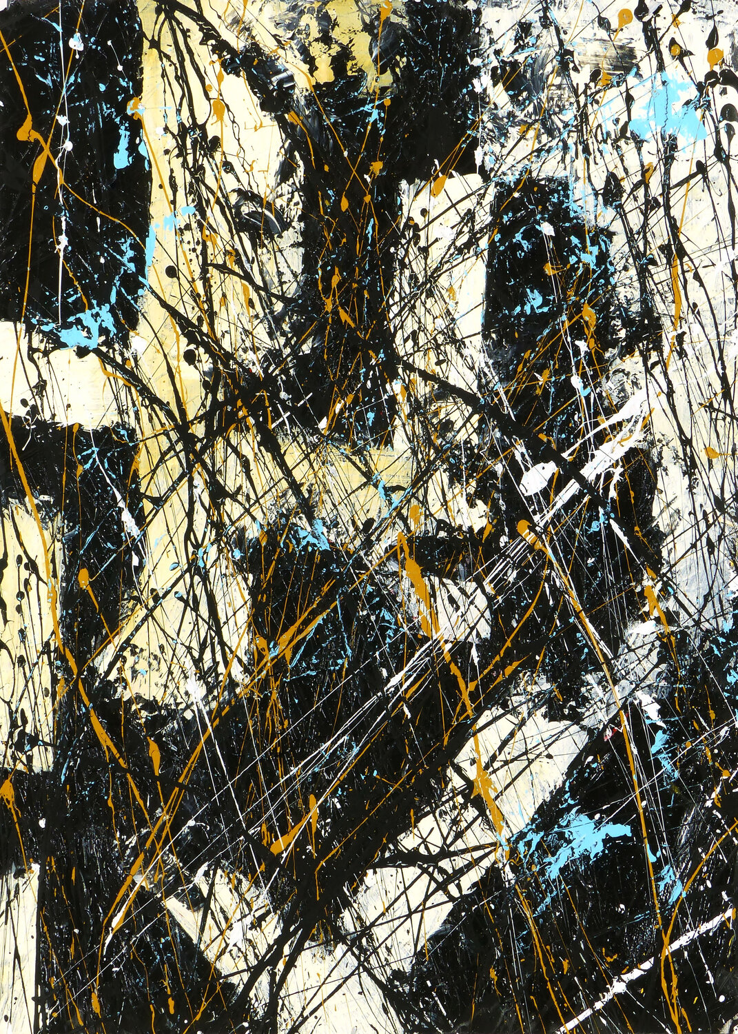Création abstraite C141 Jean-Jacques Marie Original painting for sale