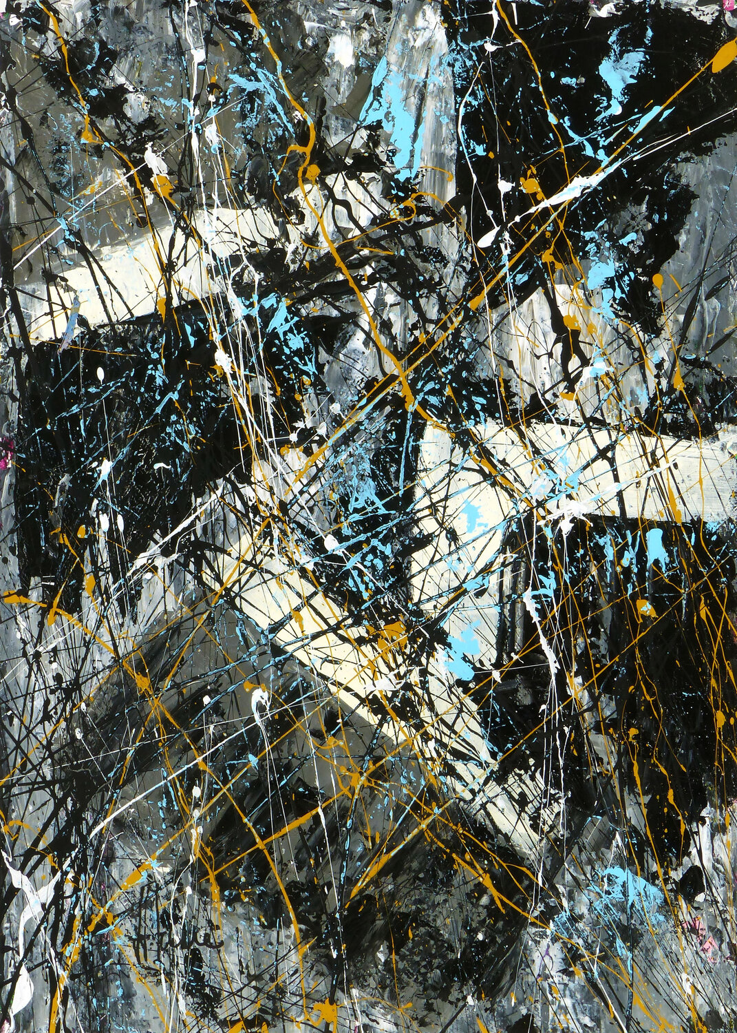 Création abstraite C142 Jean-Jacques Marie Original painting for sale