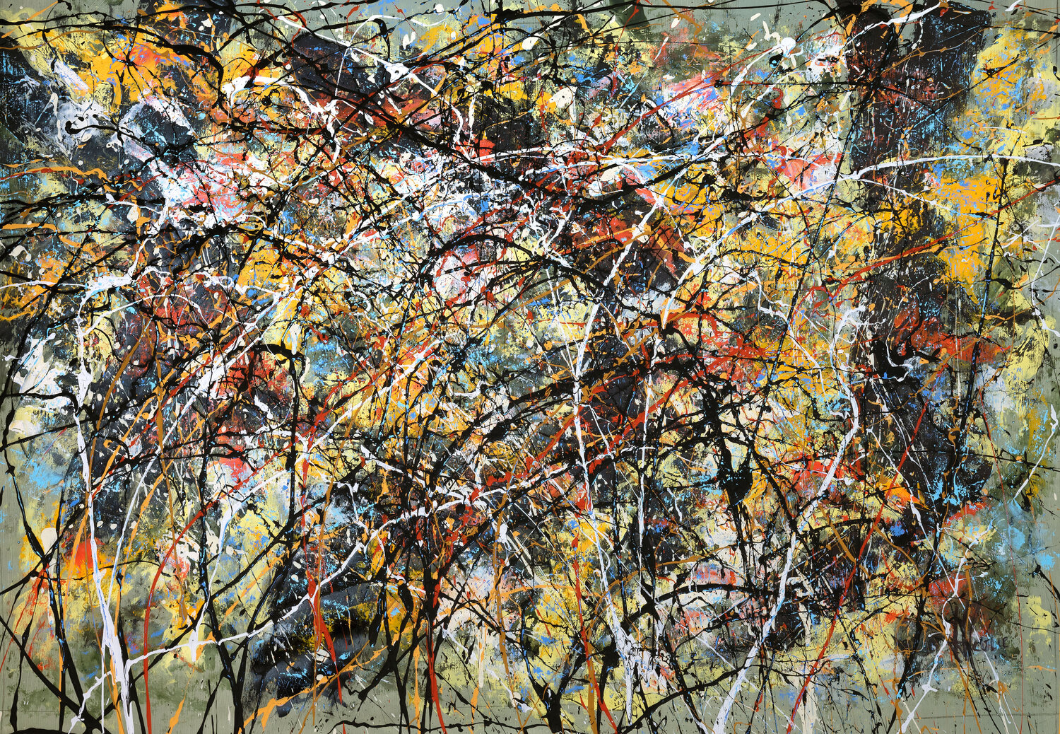 Force indocile · A498 Jean-Jacques Marie Original painting for sale