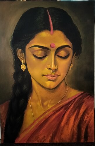 Maayol by Srividhyaa Ravi, Painting for Sale on Select