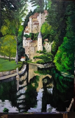 Manor by Srividhyaa Ravi, Painting for Sale on Select