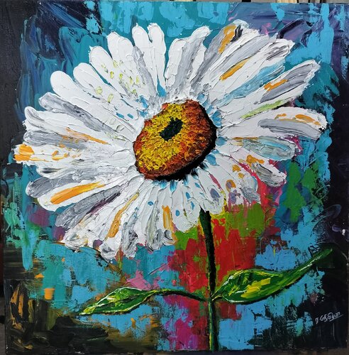 Daisy by Srividhyaa Ravi, Painting for Sale on Select