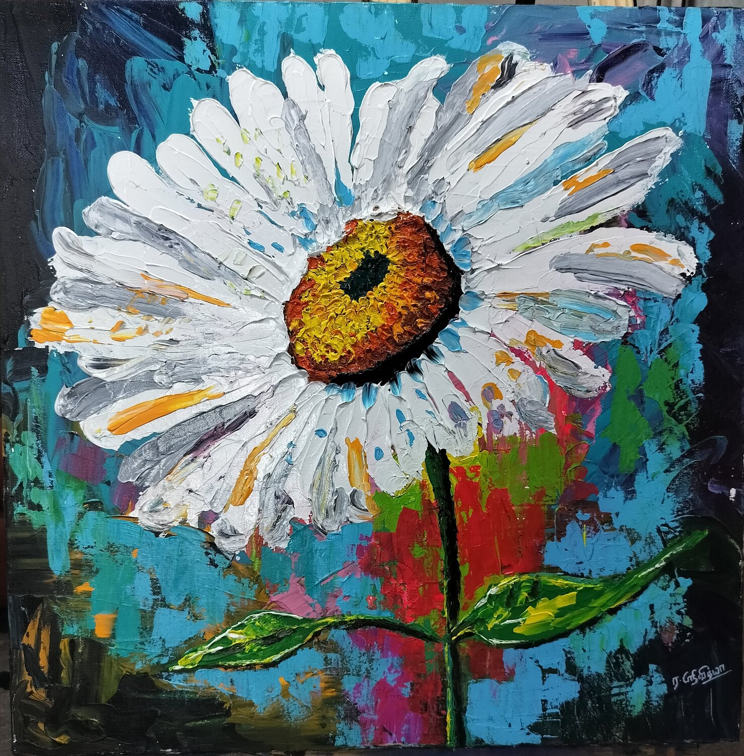 Daisy Srividhyaa Ravi Original painting for sale
