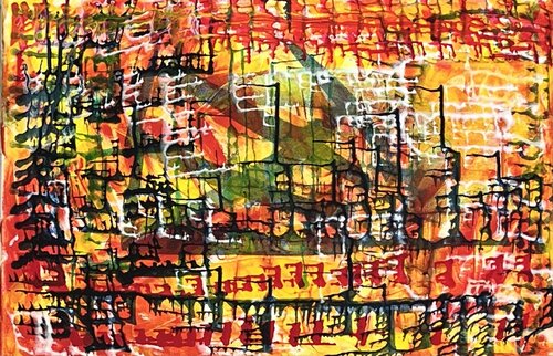 Erstrahlen by Peter Maier, Painting for Sale on Select