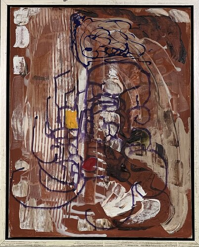 Zwei von Drei by Peter Maier, Painting for Sale on Select