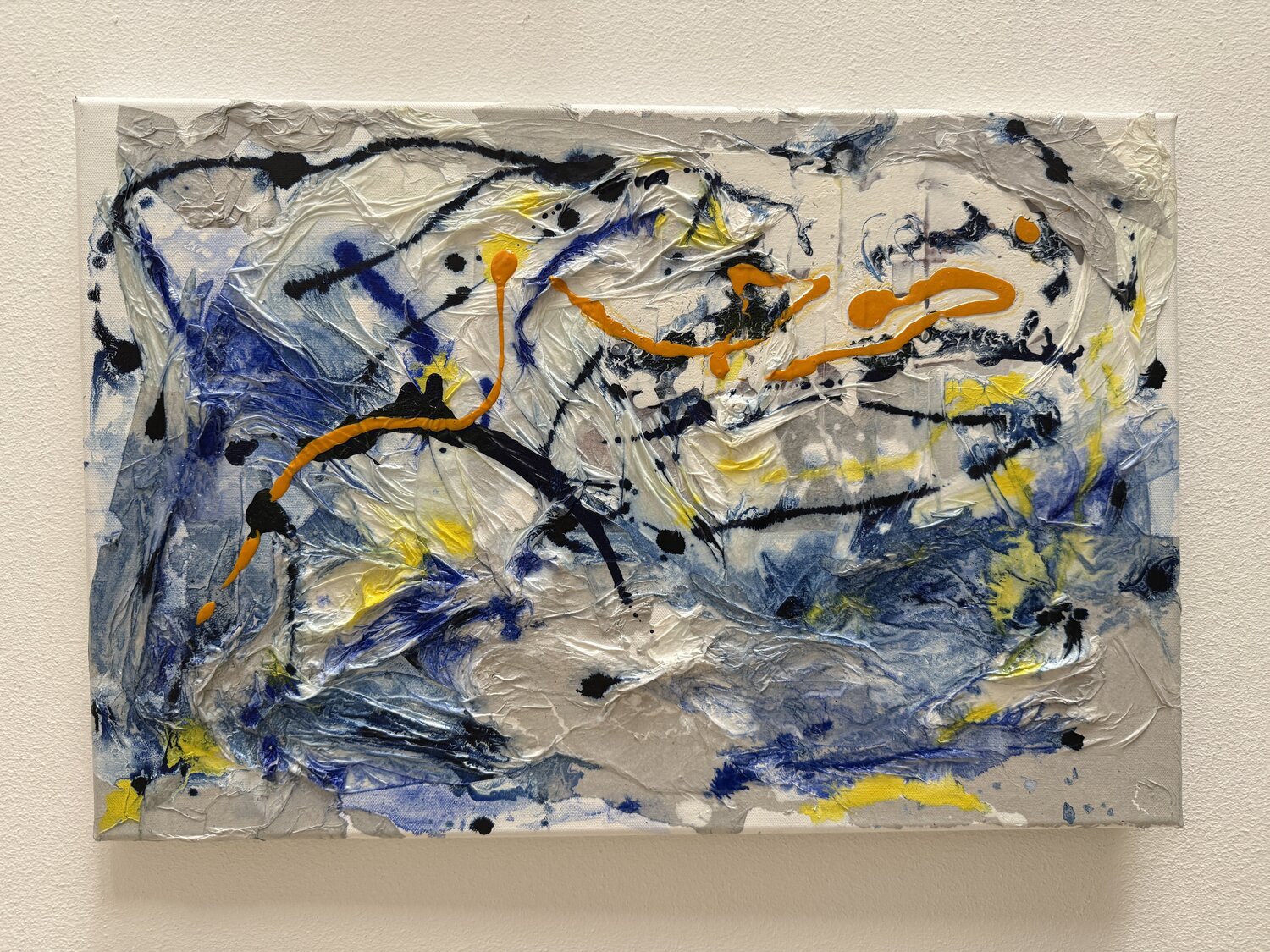 Erinnerung an meinem Bruder Peter Maier Original painting for sale