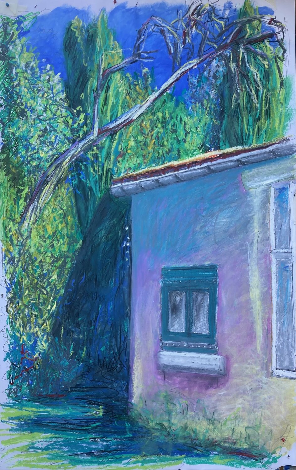 Pays sage Gilles Jacoulet Original painting for sale