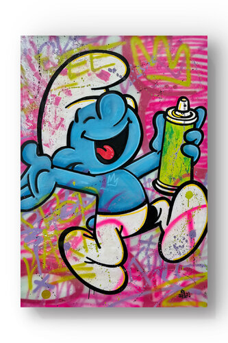 Rebellious joy by Alessandro Chindamo, Painting for Sale on Select