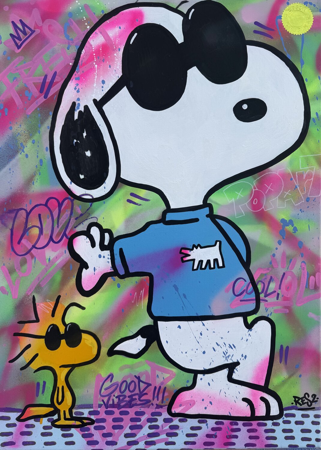 Bad boys Alessandro Chindamo Original painting for sale