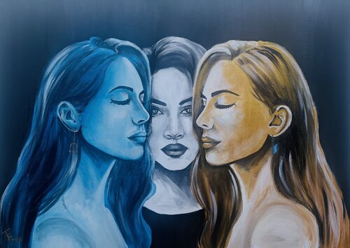 Free Will by Beáta Fekete-Vincze, Painting for Sale on Select