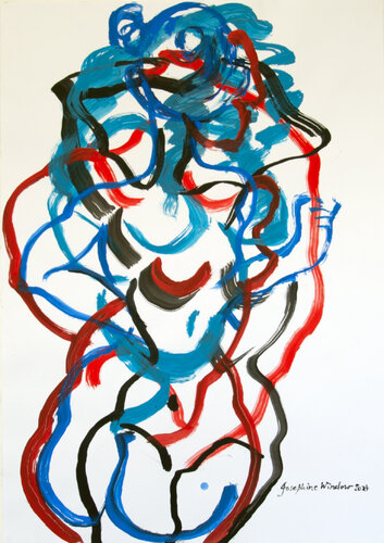 Curvaceousness 3 by Josephine Window, Painting for Sale on Select