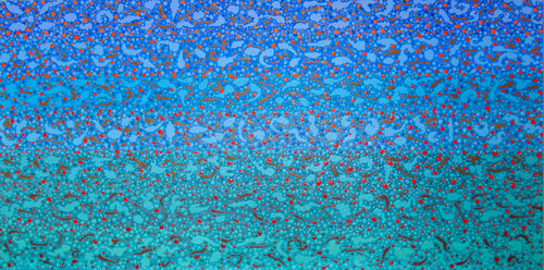 Turquoise Deeps 1 by Josephine Window, Painting for Sale on Select