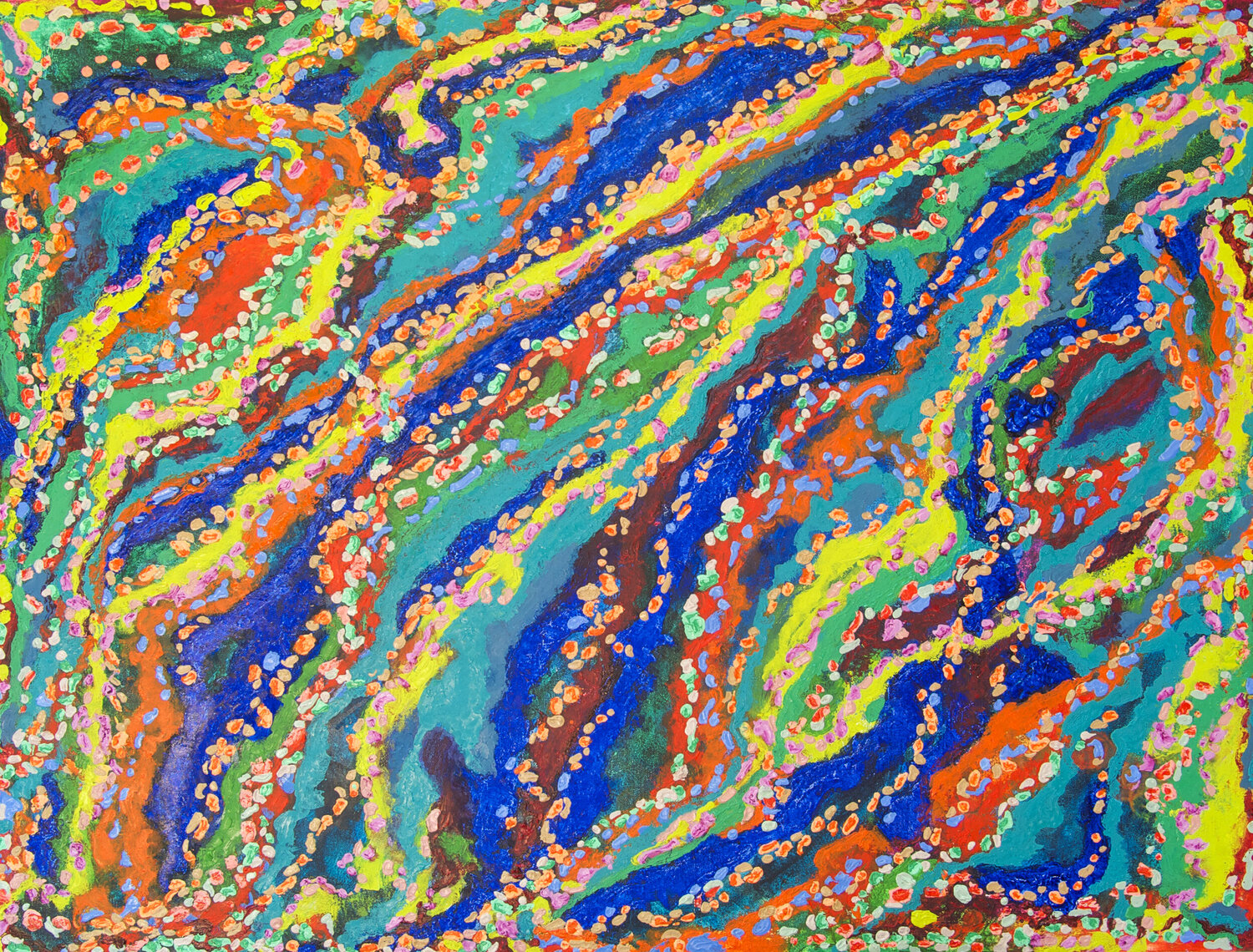 Drifts to the North East Josephine Window Original painting for sale