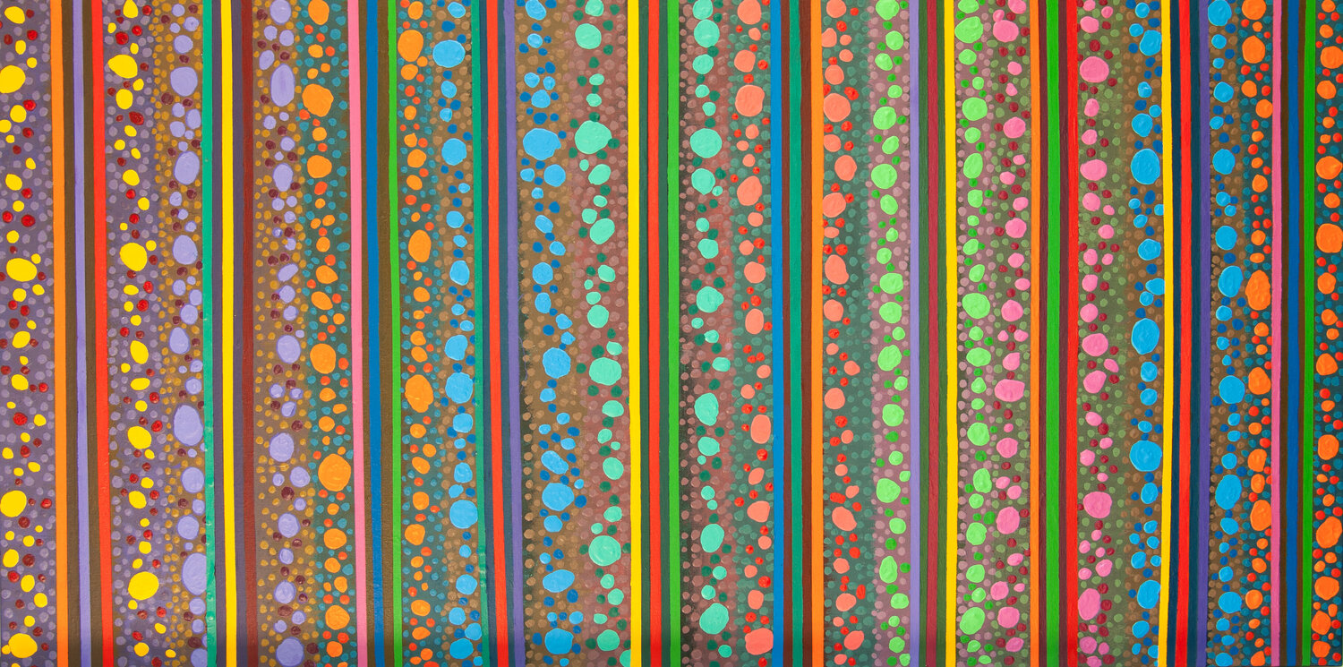 Vibrancy 2 Josephine Window Original painting for sale