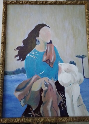 La gitana felice by Stefania Spera, Painting for Sale on Select