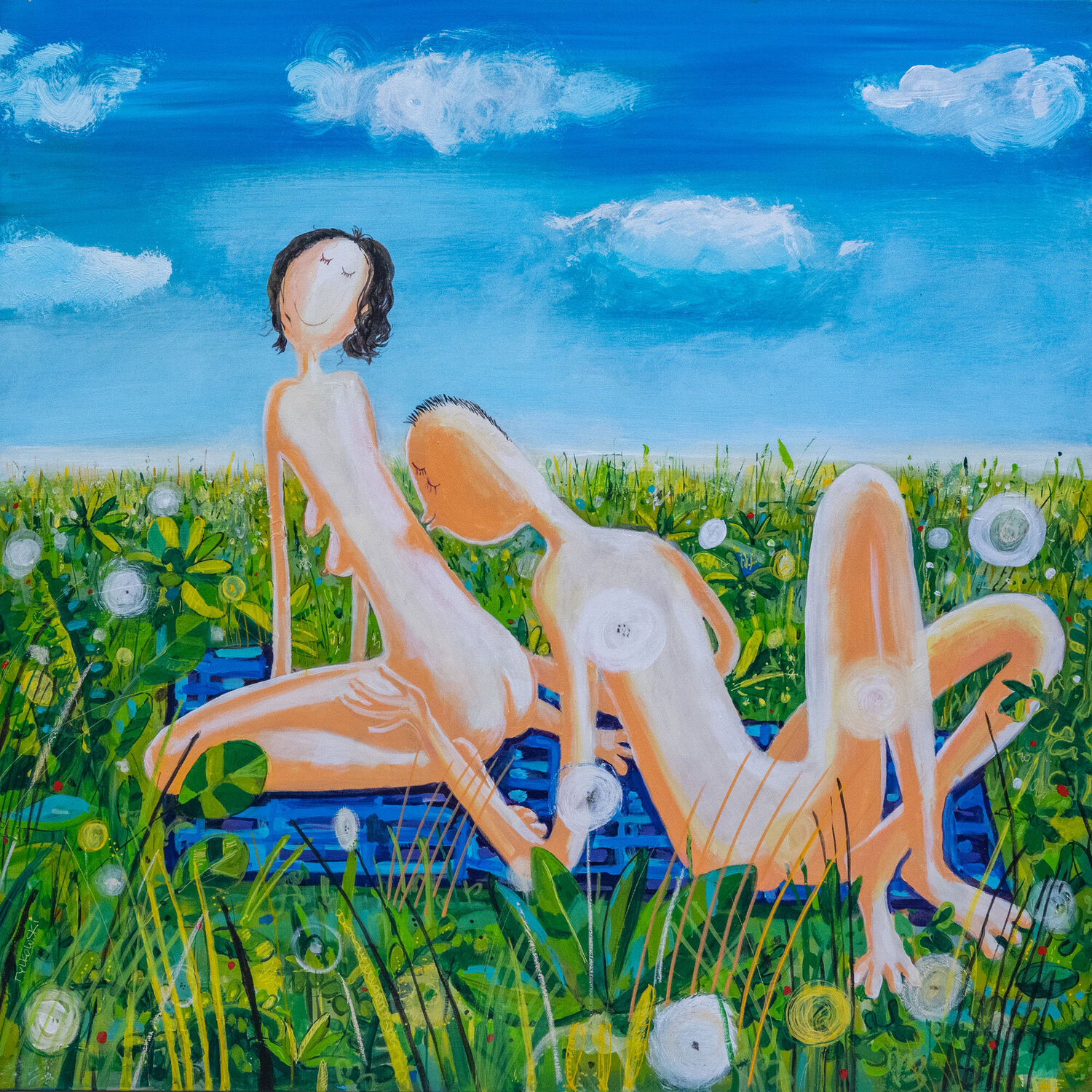 Without (Bez) Andrzej Tylkowski Original painting for sale