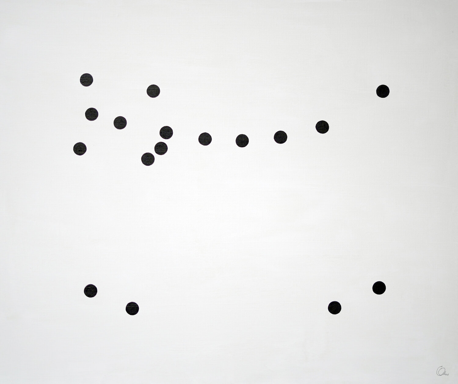 dots of hint #1 Kazuhiko Okushita Original painting for sale