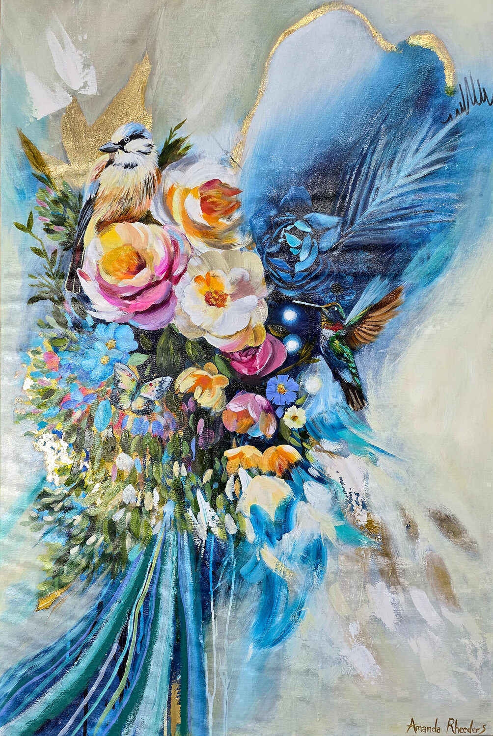 "Safe Haven" Amanda Rheeders Original painting for sale