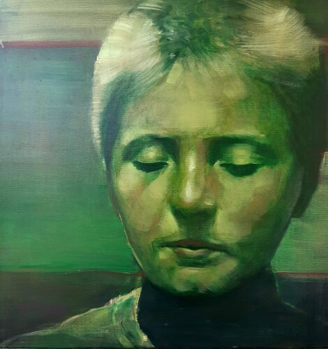In Between 2 by Patrick Vertenten, Painting for Sale on Select