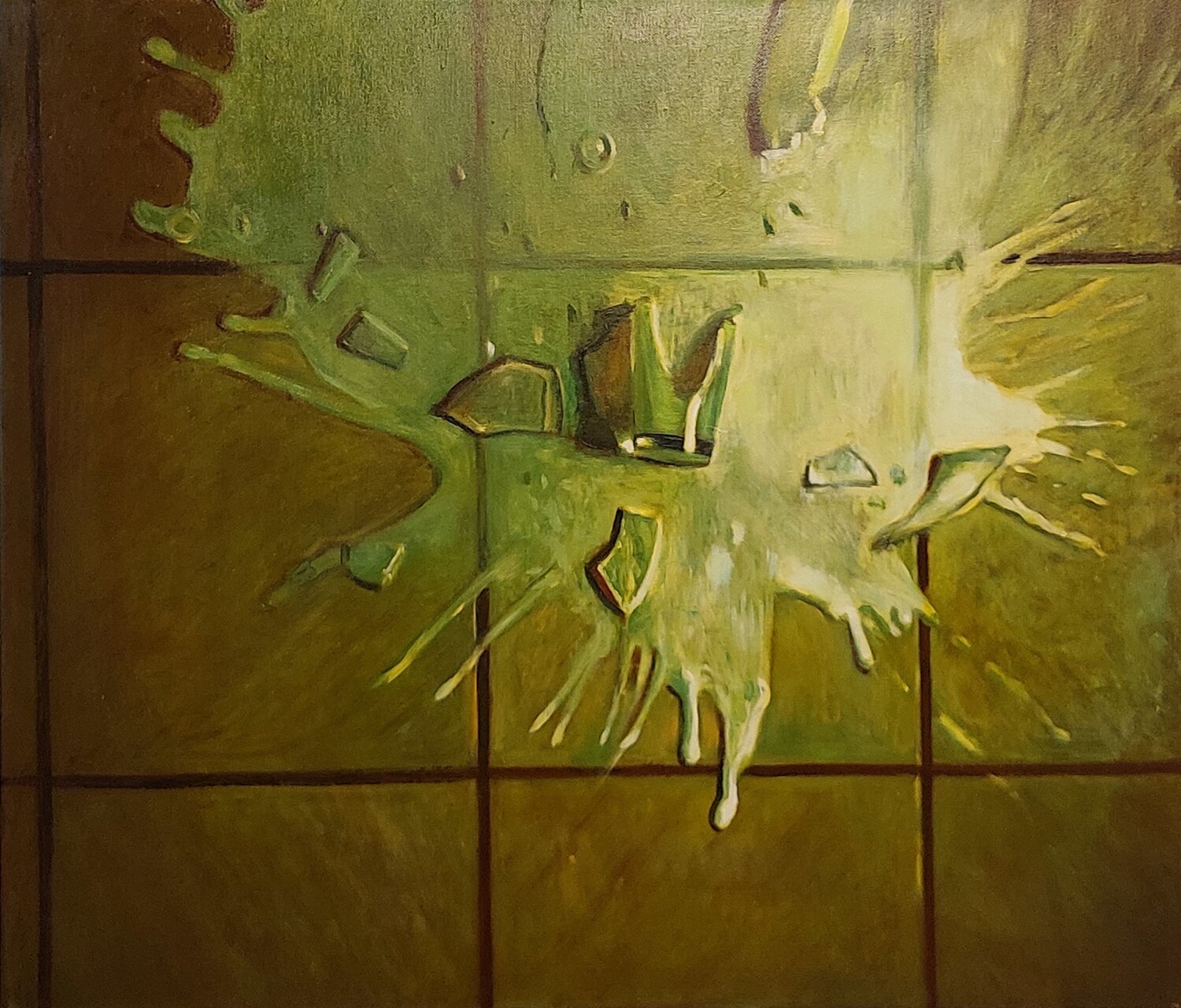 The Land of Milk and Honey (oct7th) Patrick Vertenten Original painting for sale