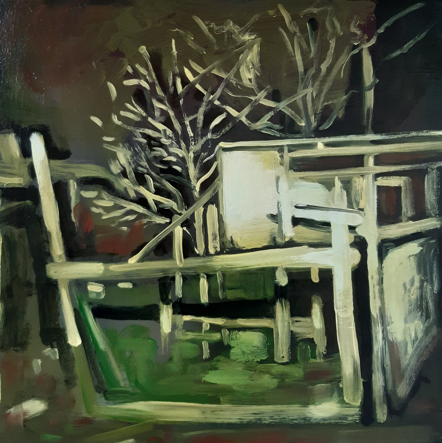 Fugate 14 Patrick Vertenten Original painting for sale