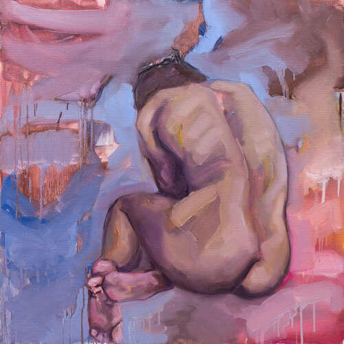 A shadow of tenderness by Kateryna Panko, Painting for Sale on Select