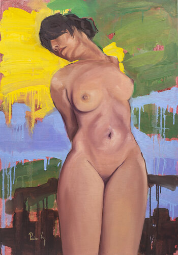 Exposed to Color by Kateryna Panko, Painting for Sale on Select