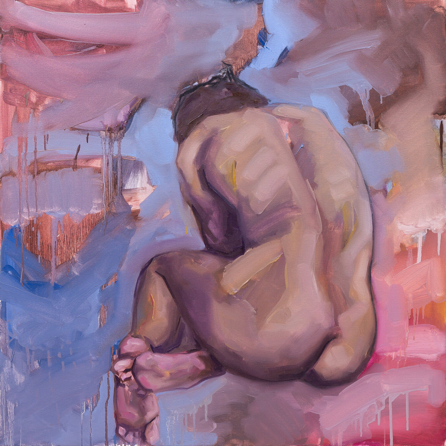 A shadow of tenderness Kateryna Panko Original painting for sale