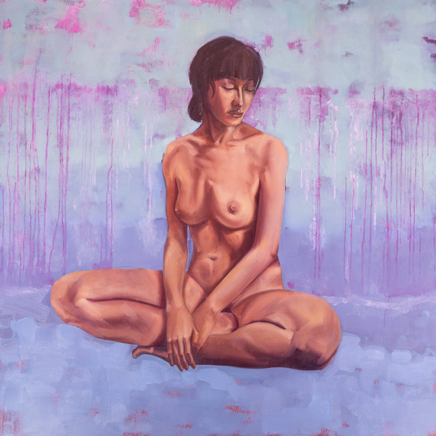 Divine - Contemporary Female Figure Oil Painting Kateryna Panko Original painting for sale
