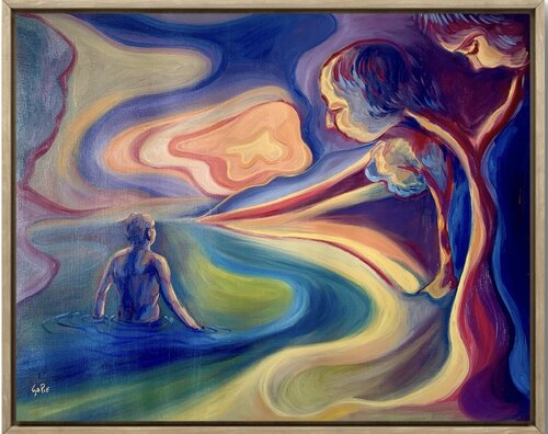 Immersione by Gabriele Pietrantuono, Painting for Sale on Select