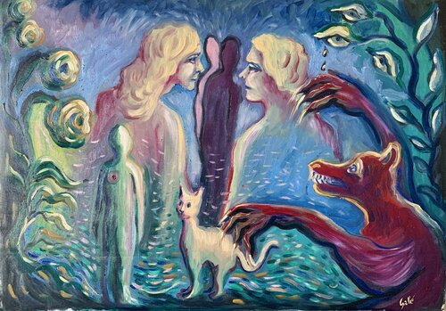 Basta una notte by Gabriele Pietrantuono, Painting for Sale on Select