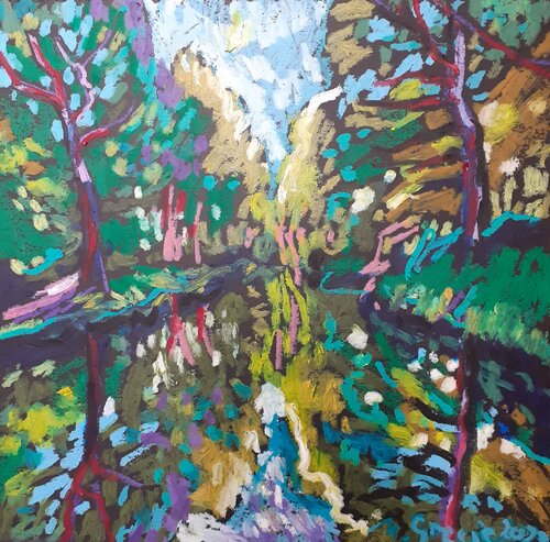 Water reflection by Maja Grecic, Drawing for Sale on Select