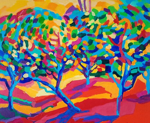 Colour infusion No 9 by Maja Grecic, Painting for Sale on Select