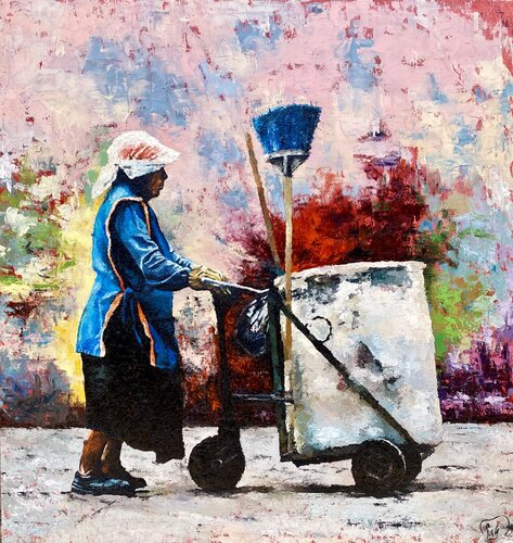 Vibrant Odyssey by Gigi Miahs, Painting for Sale on Select