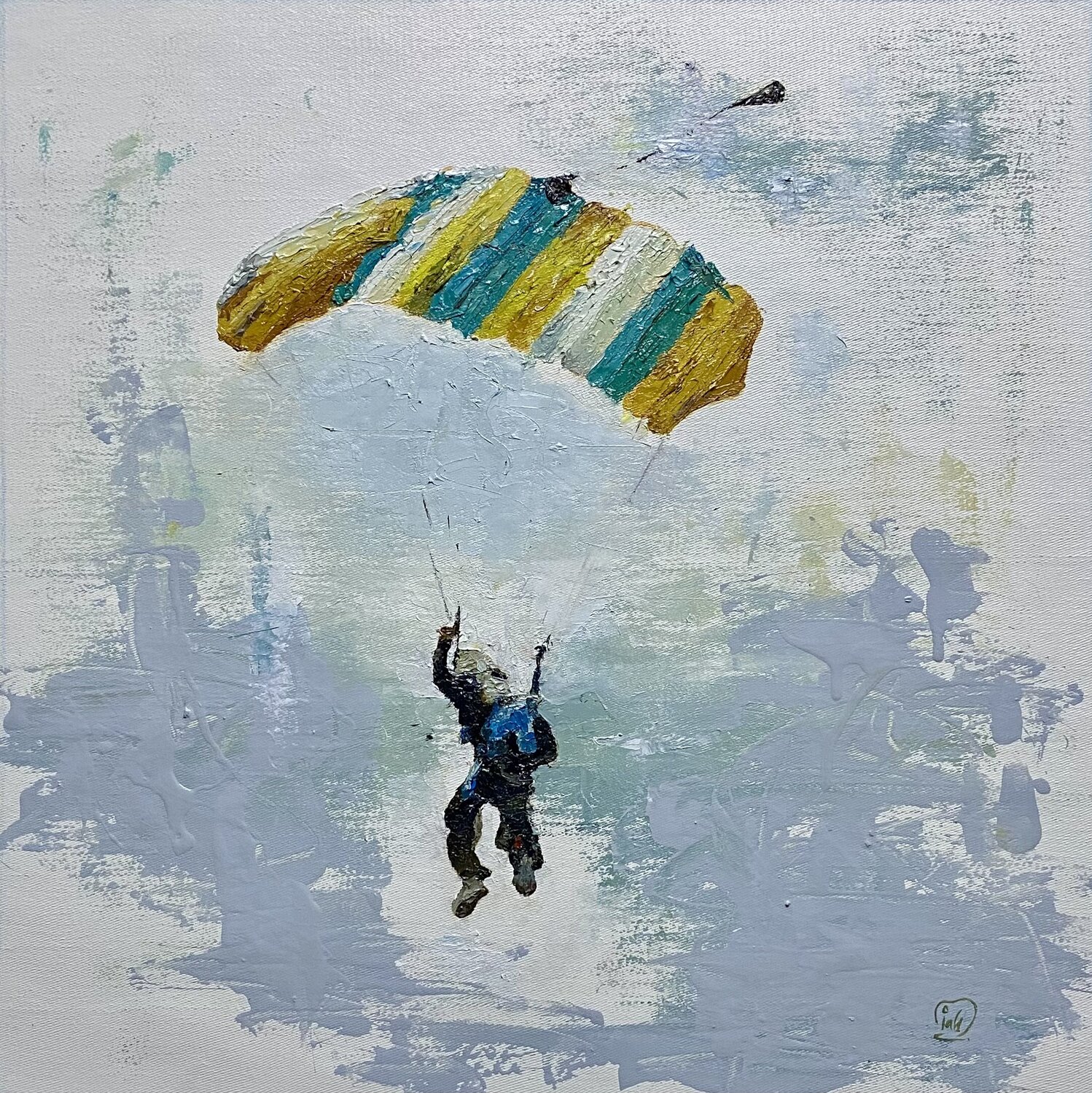 Peristera III Gigi Miahs Original painting for sale