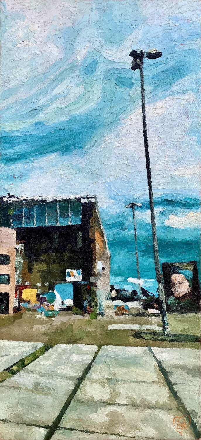 The Urban Pulse Gigi Miahs Original painting for sale