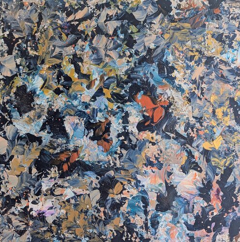 Hidden Gold by Tina Ternes, Painting for Sale on Select