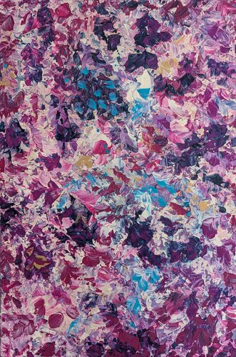 Magenta Echo by Tina Ternes, Painting for Sale on Select