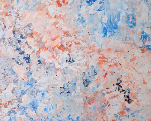 Coral Sky by Tina Ternes, Painting for Sale on Select