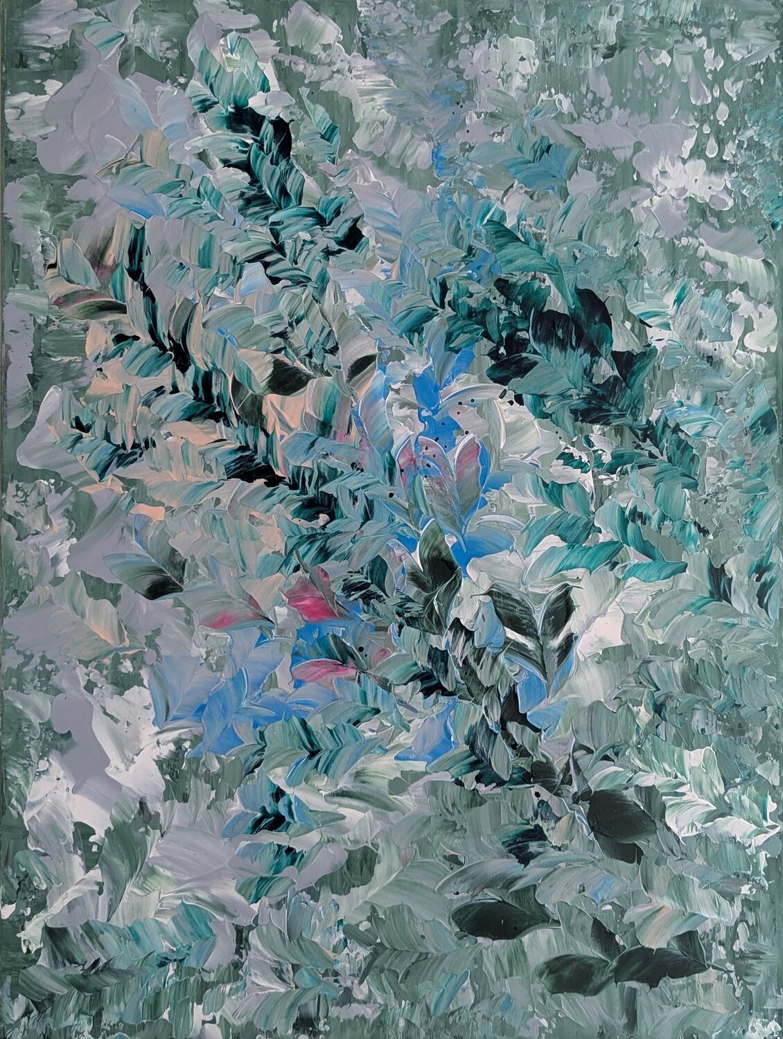 Shades of Sage Tina Ternes Original painting for sale