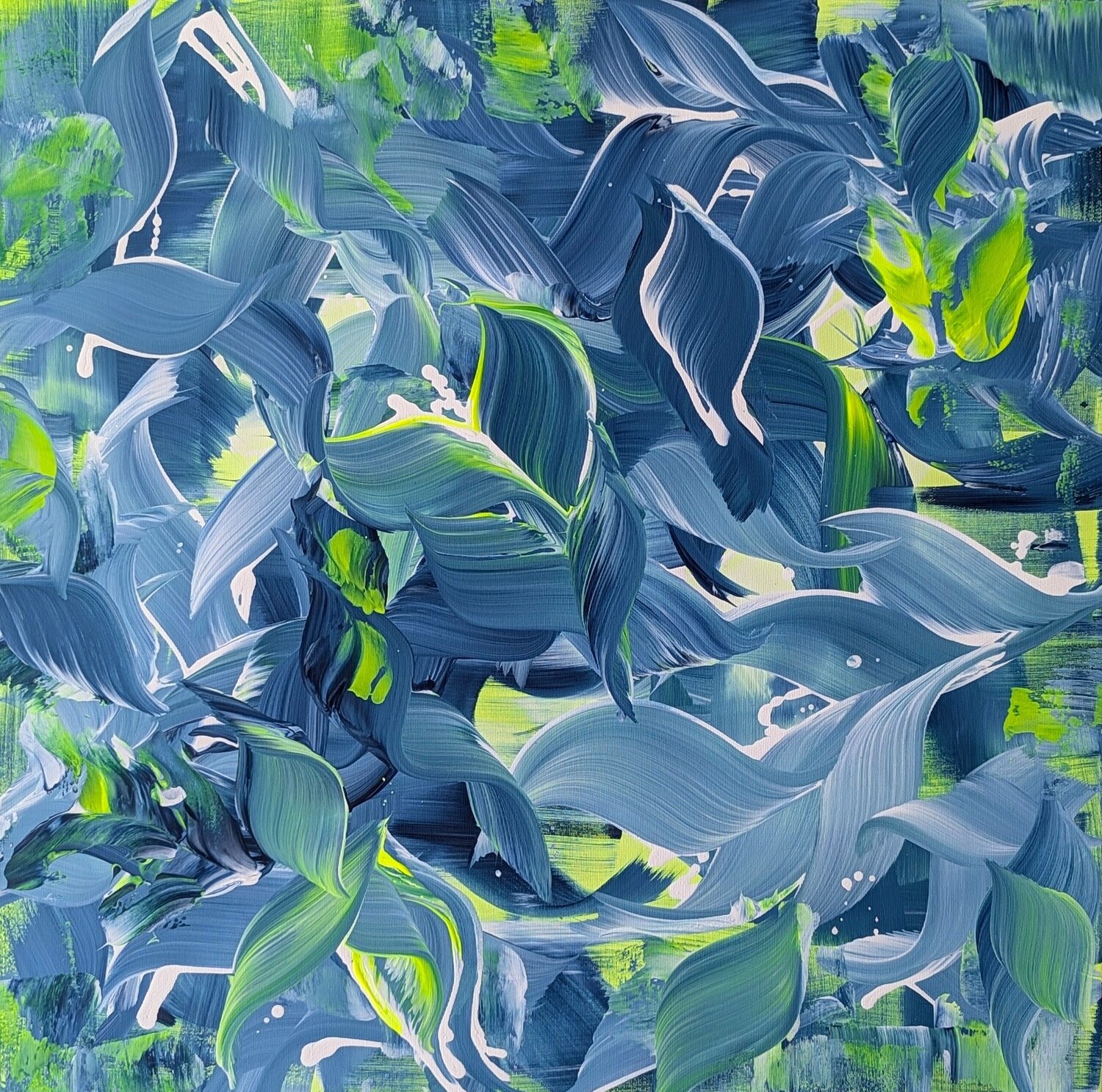 Fluidity Tina Ternes Original painting for sale